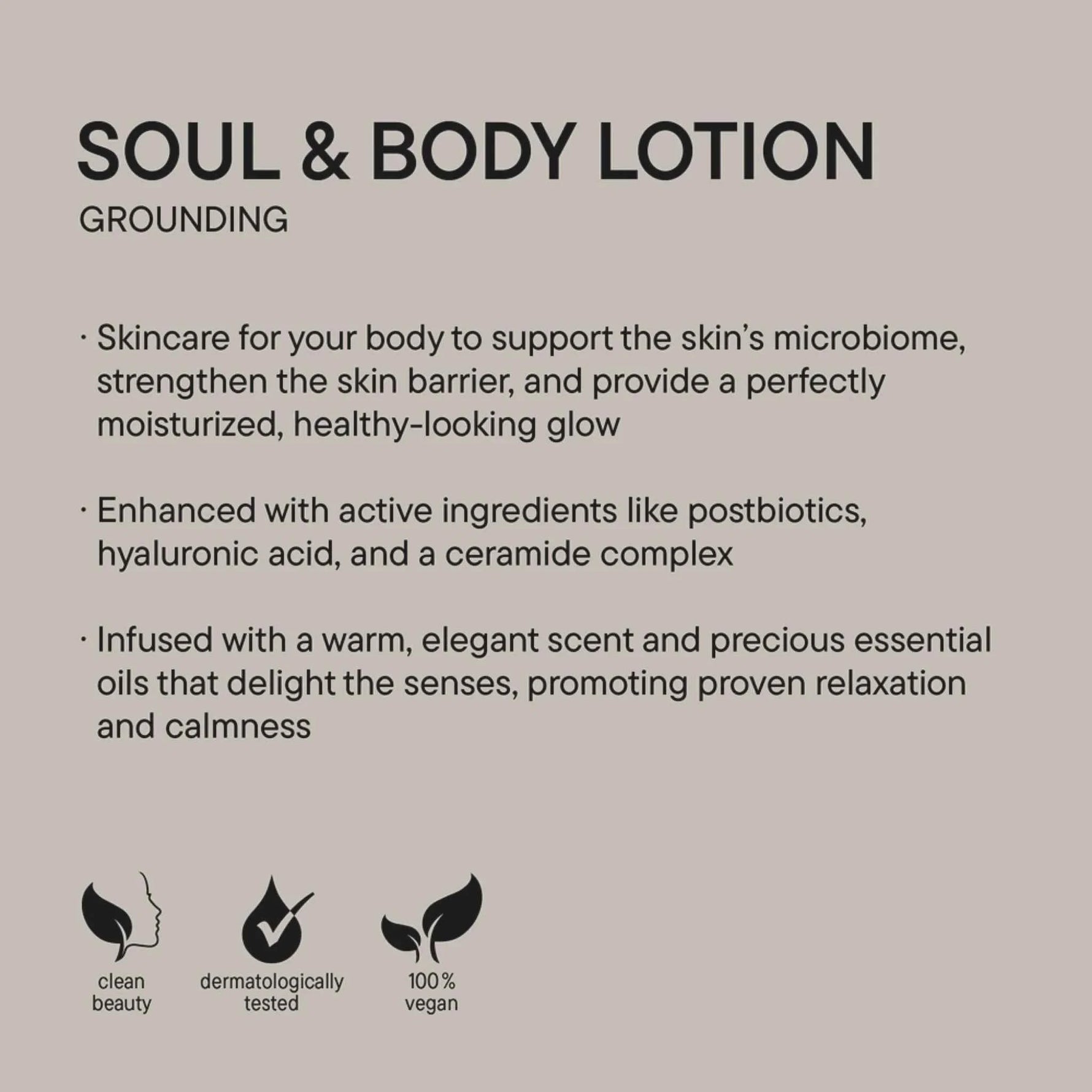 Grounding Body Lotion Tube